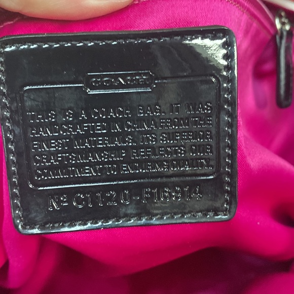 Coach Floral Flower Graffiti Poppy Shoulder Bag Tote F16914 - Picture 8 of 16